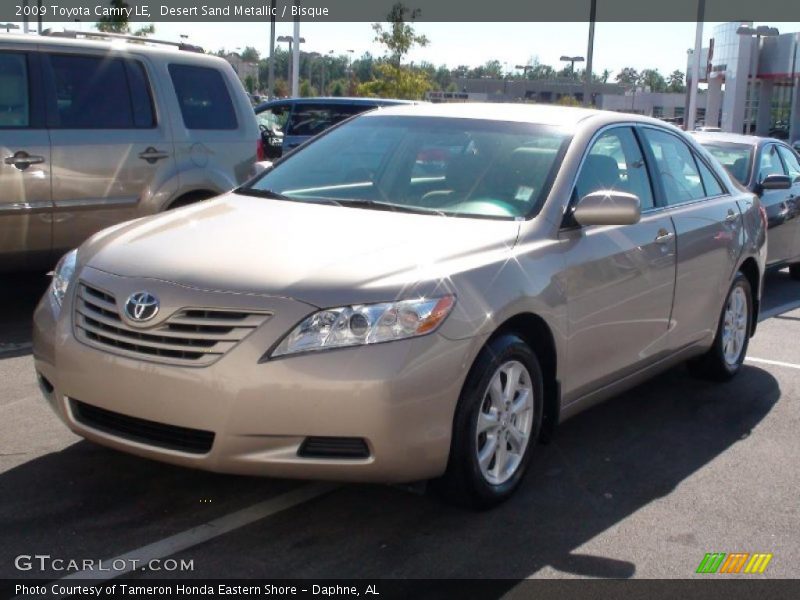 Desert Sand Metallic / Bisque 2009 Toyota Camry LE