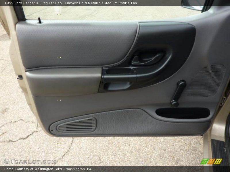 Harvest Gold Metallic / Medium Prairie Tan 1999 Ford Ranger XL Regular Cab