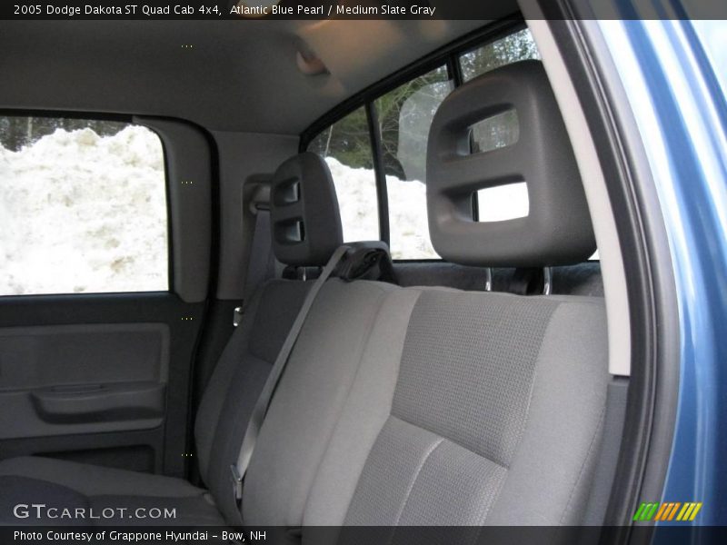 Atlantic Blue Pearl / Medium Slate Gray 2005 Dodge Dakota ST Quad Cab 4x4