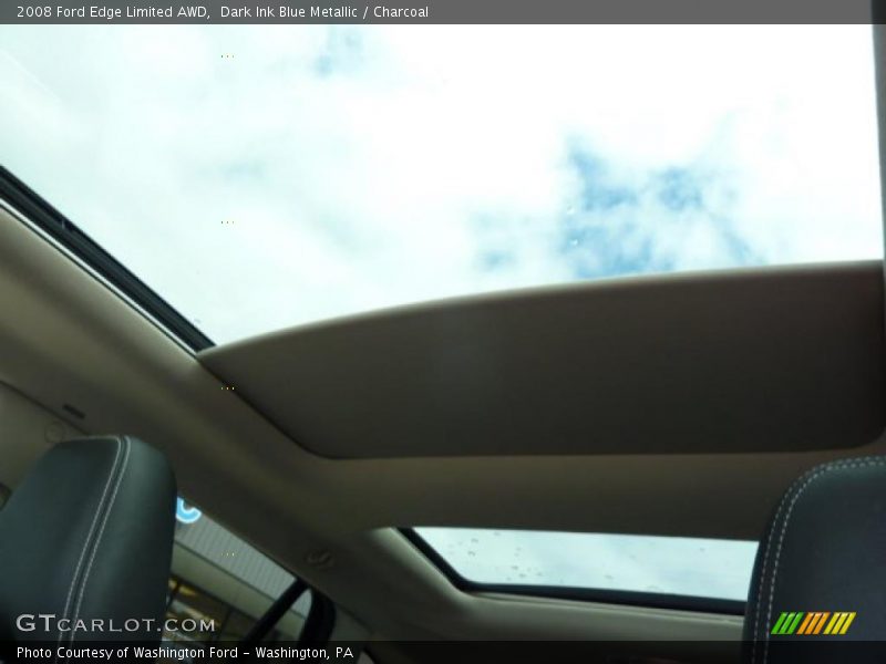 Dark Ink Blue Metallic / Charcoal 2008 Ford Edge Limited AWD
