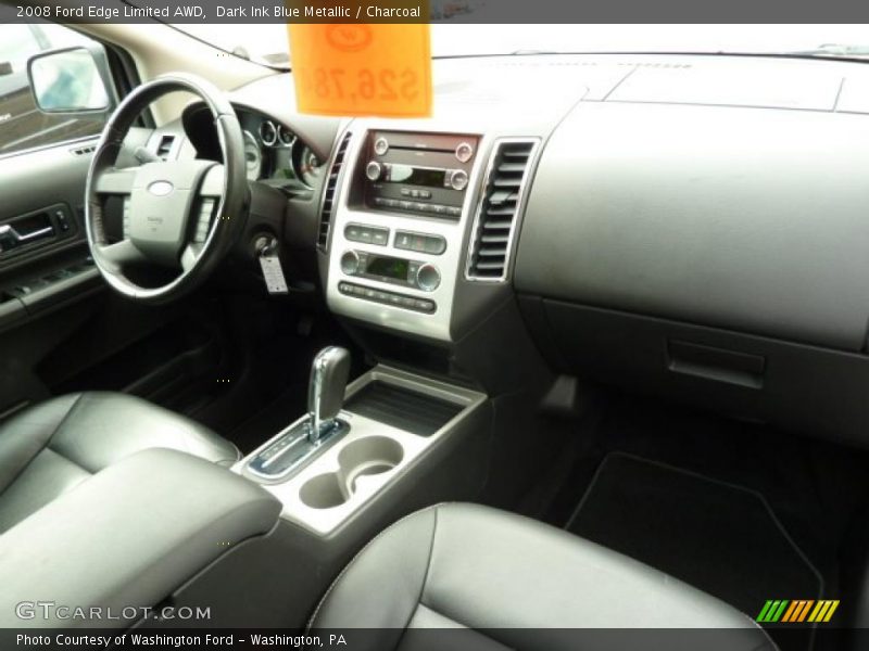 Dark Ink Blue Metallic / Charcoal 2008 Ford Edge Limited AWD
