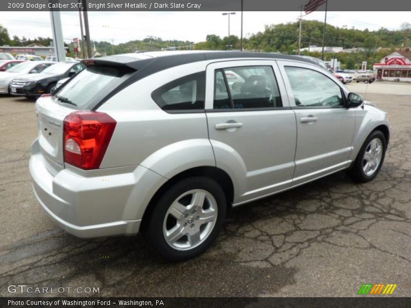 Bright Silver Metallic / Dark Slate Gray 2009 Dodge Caliber SXT