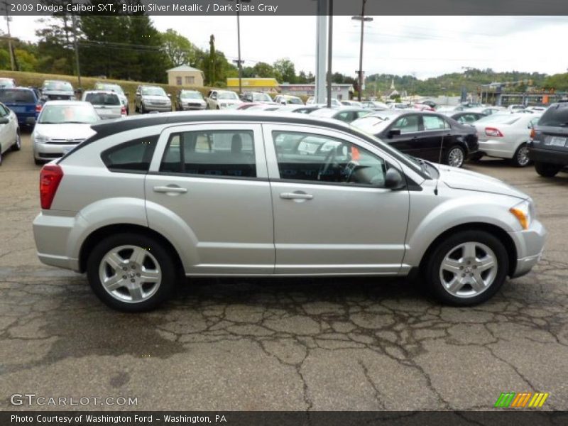 Bright Silver Metallic / Dark Slate Gray 2009 Dodge Caliber SXT