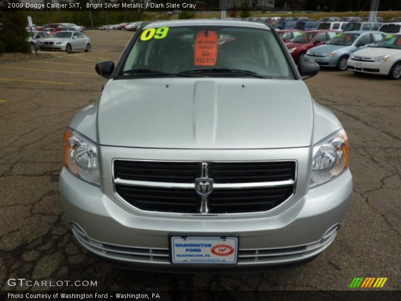 Bright Silver Metallic / Dark Slate Gray 2009 Dodge Caliber SXT