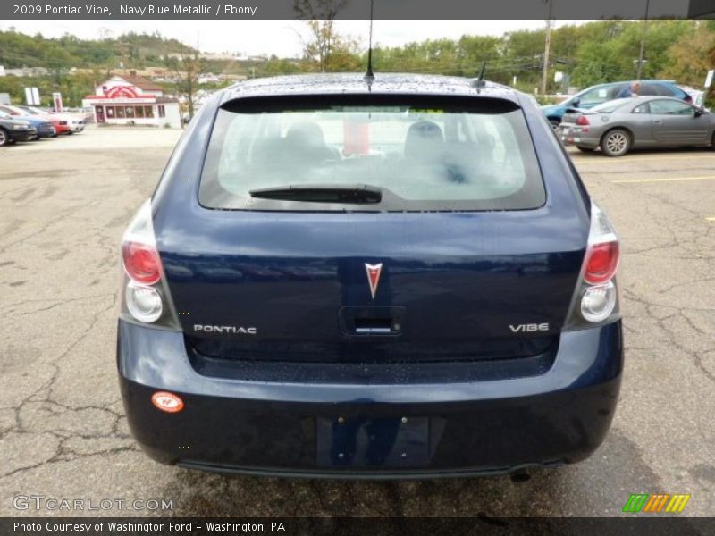 Navy Blue Metallic / Ebony 2009 Pontiac Vibe