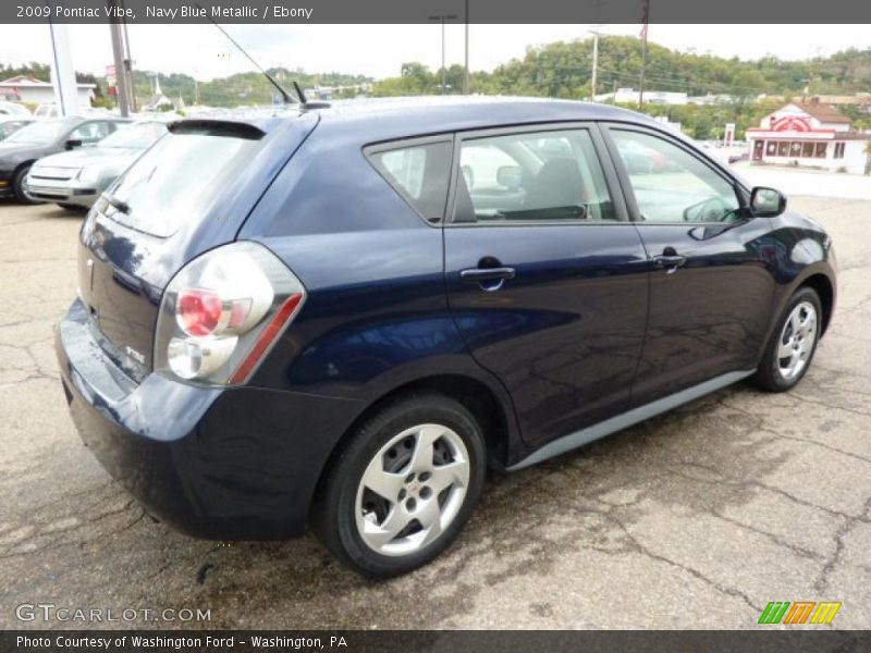 Navy Blue Metallic / Ebony 2009 Pontiac Vibe