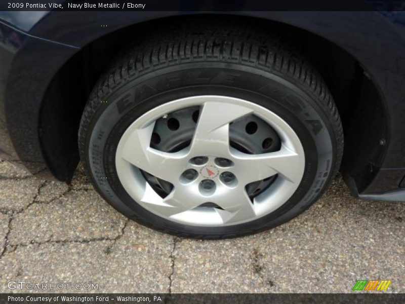 Navy Blue Metallic / Ebony 2009 Pontiac Vibe