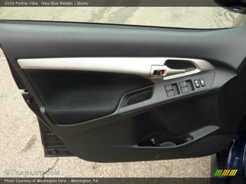 Navy Blue Metallic / Ebony 2009 Pontiac Vibe