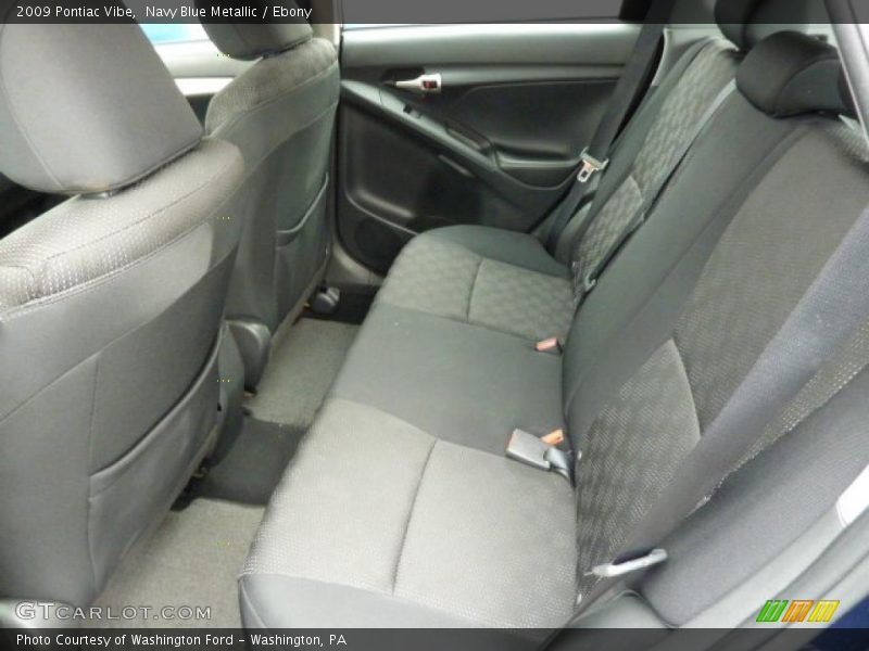 Navy Blue Metallic / Ebony 2009 Pontiac Vibe