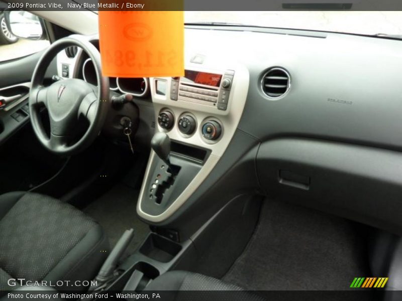 Navy Blue Metallic / Ebony 2009 Pontiac Vibe