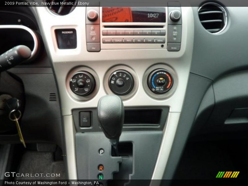 Navy Blue Metallic / Ebony 2009 Pontiac Vibe