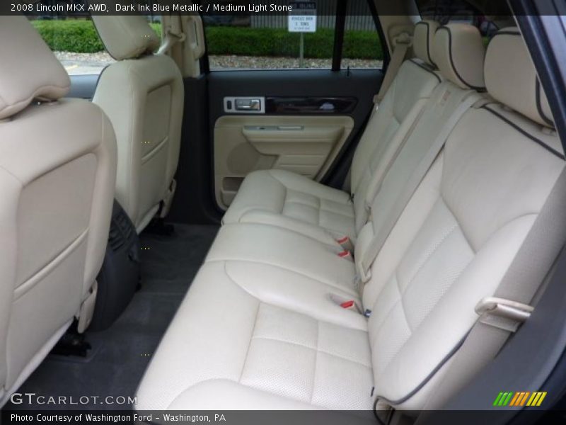 Dark Ink Blue Metallic / Medium Light Stone 2008 Lincoln MKX AWD