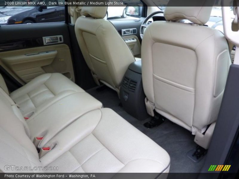 Dark Ink Blue Metallic / Medium Light Stone 2008 Lincoln MKX AWD