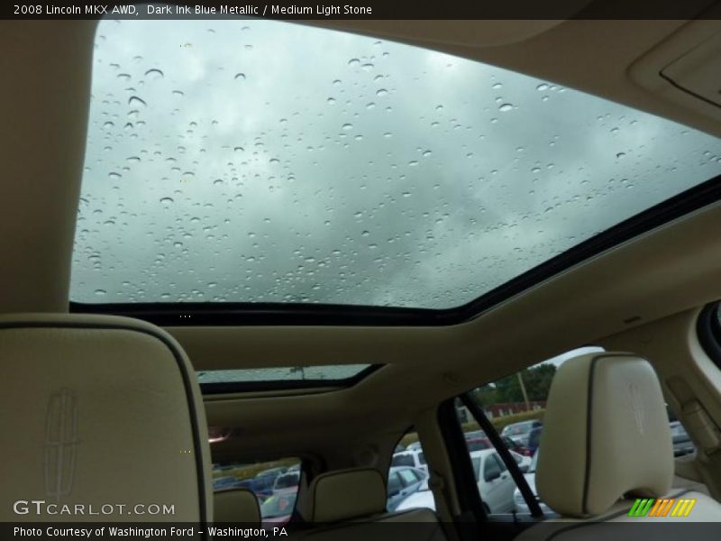 Dark Ink Blue Metallic / Medium Light Stone 2008 Lincoln MKX AWD