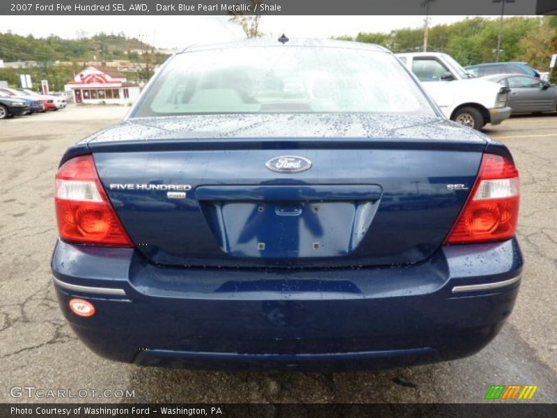 Dark Blue Pearl Metallic / Shale 2007 Ford Five Hundred SEL AWD