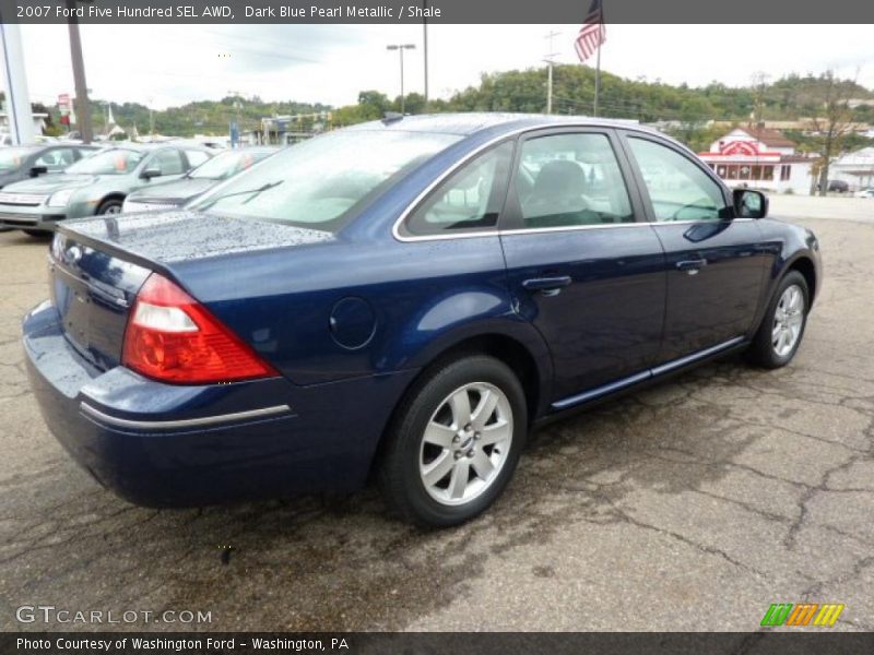 Dark Blue Pearl Metallic / Shale 2007 Ford Five Hundred SEL AWD