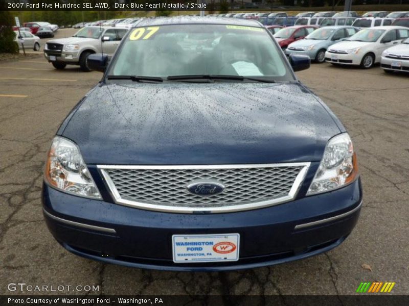Dark Blue Pearl Metallic / Shale 2007 Ford Five Hundred SEL AWD