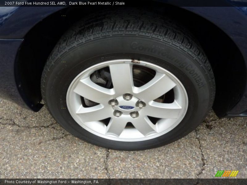 Dark Blue Pearl Metallic / Shale 2007 Ford Five Hundred SEL AWD