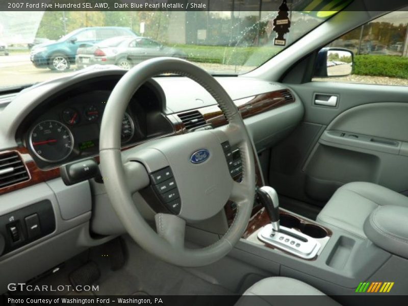 Dark Blue Pearl Metallic / Shale 2007 Ford Five Hundred SEL AWD