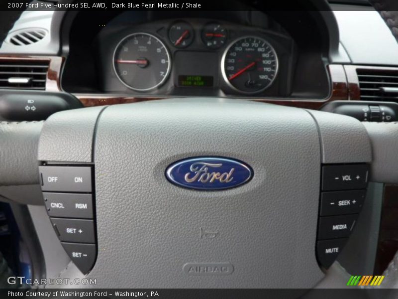 Dark Blue Pearl Metallic / Shale 2007 Ford Five Hundred SEL AWD