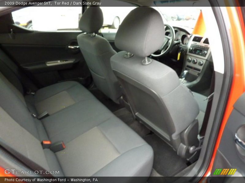 Tor Red / Dark Slate Gray 2009 Dodge Avenger SXT