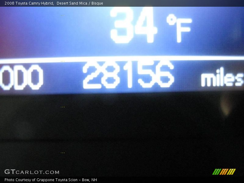 Desert Sand Mica / Bisque 2008 Toyota Camry Hybrid