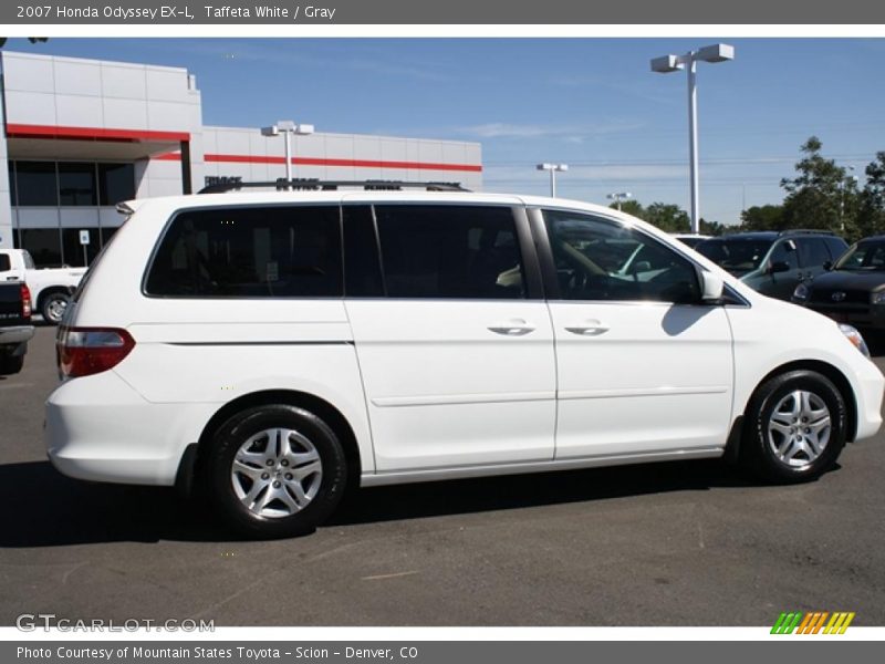 Taffeta White / Gray 2007 Honda Odyssey EX-L