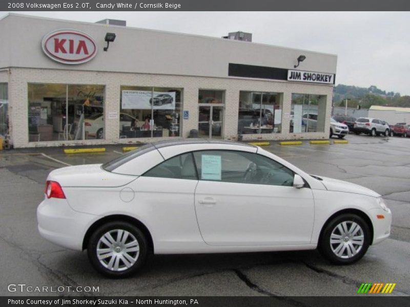 Candy White / Cornsilk Beige 2008 Volkswagen Eos 2.0T