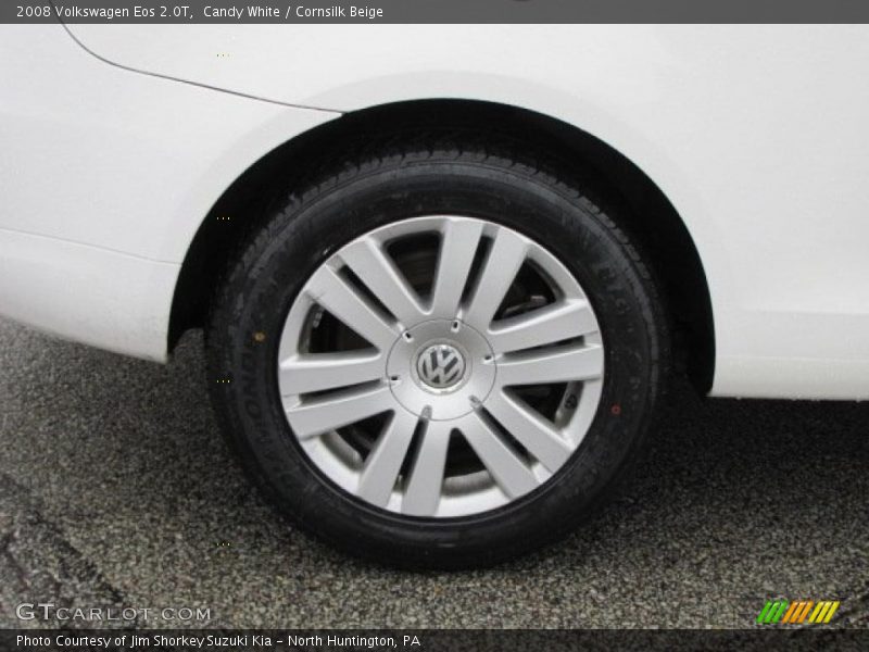 Candy White / Cornsilk Beige 2008 Volkswagen Eos 2.0T