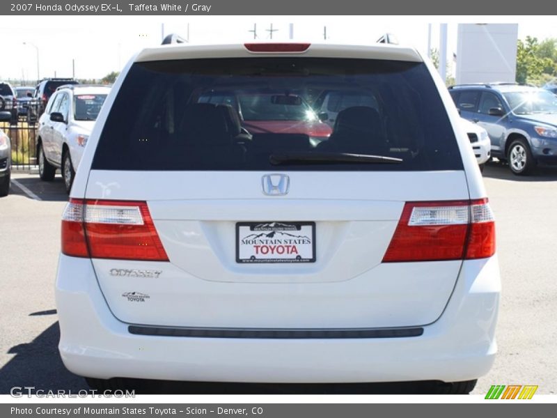 Taffeta White / Gray 2007 Honda Odyssey EX-L