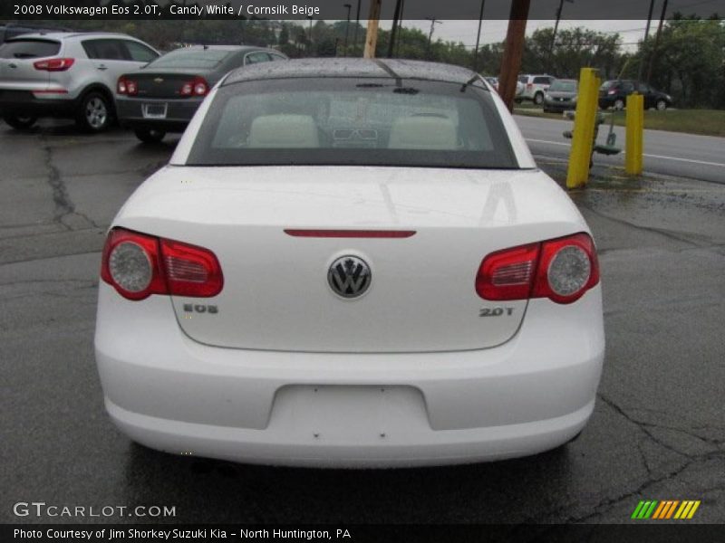 Candy White / Cornsilk Beige 2008 Volkswagen Eos 2.0T