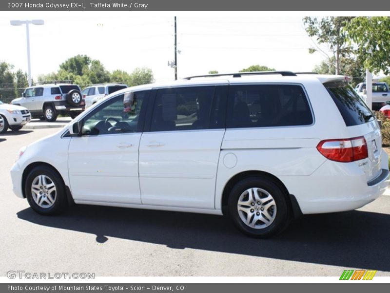 Taffeta White / Gray 2007 Honda Odyssey EX-L