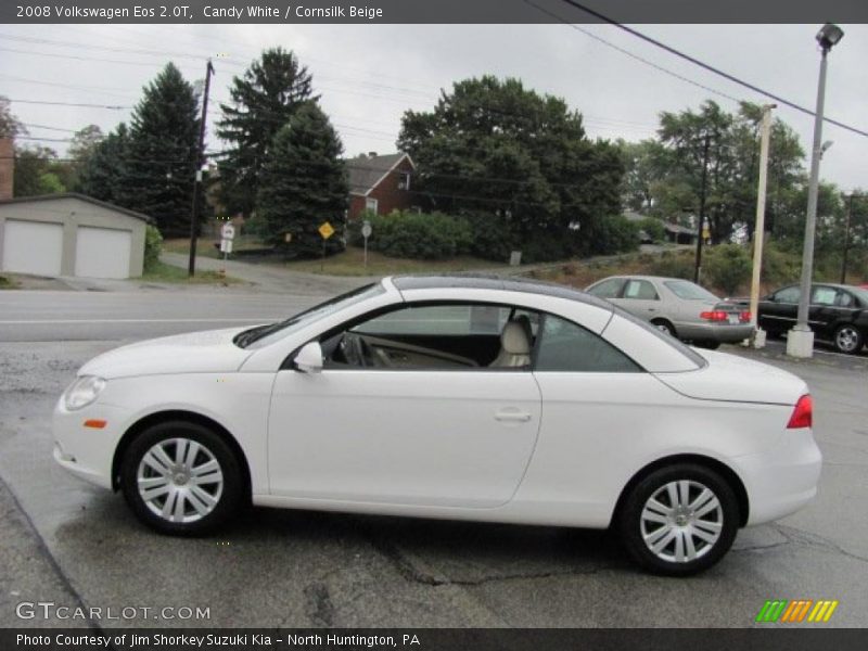 Candy White / Cornsilk Beige 2008 Volkswagen Eos 2.0T