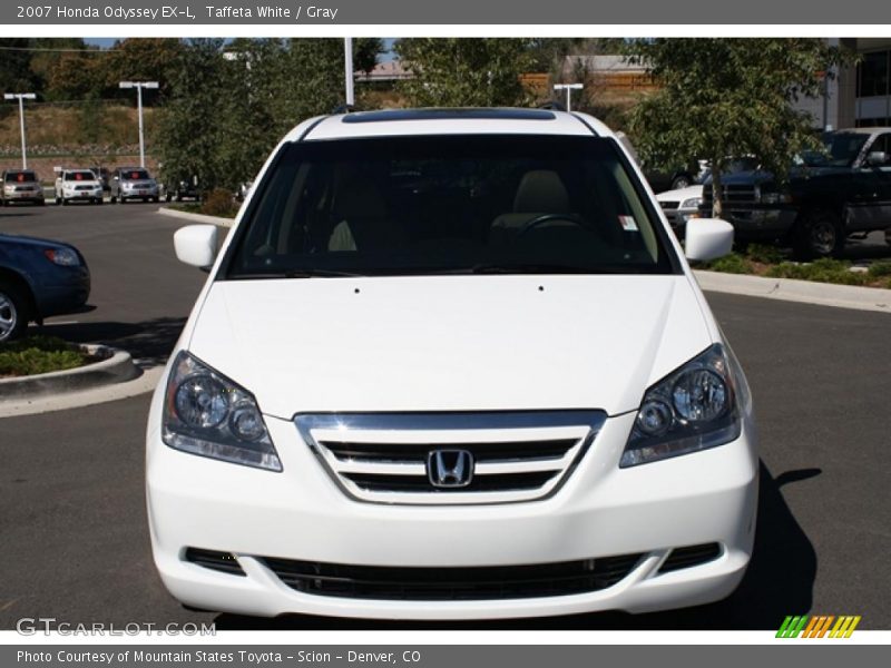 Taffeta White / Gray 2007 Honda Odyssey EX-L