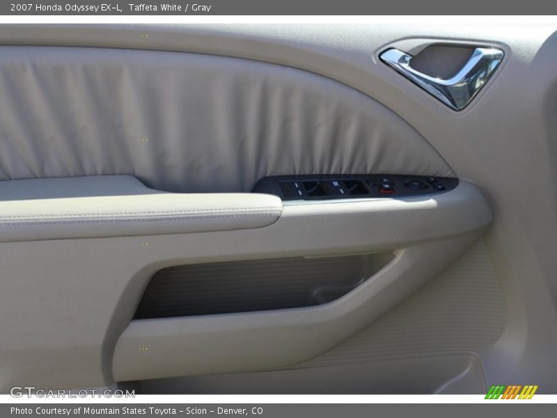 Taffeta White / Gray 2007 Honda Odyssey EX-L