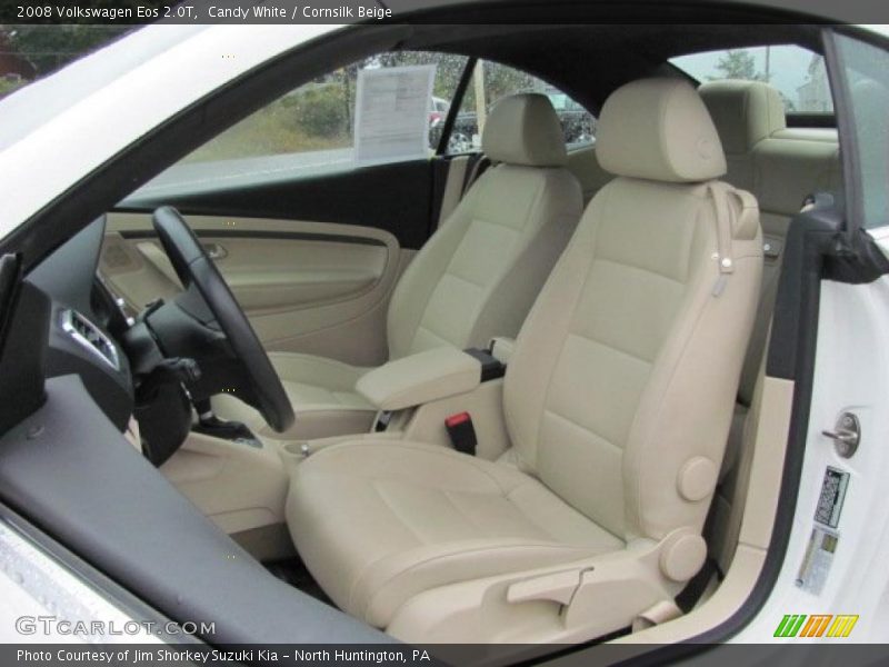 Candy White / Cornsilk Beige 2008 Volkswagen Eos 2.0T