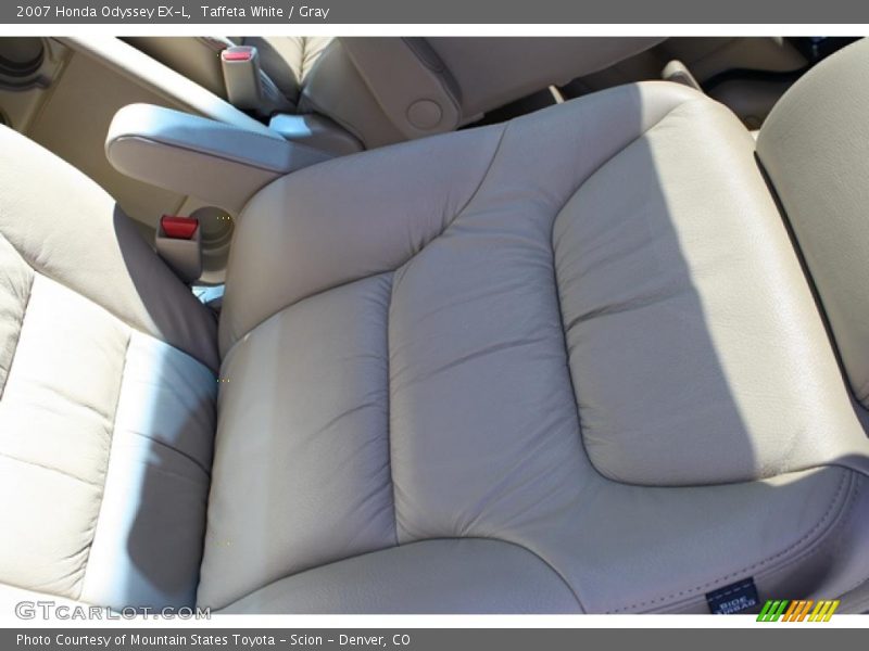 Taffeta White / Gray 2007 Honda Odyssey EX-L