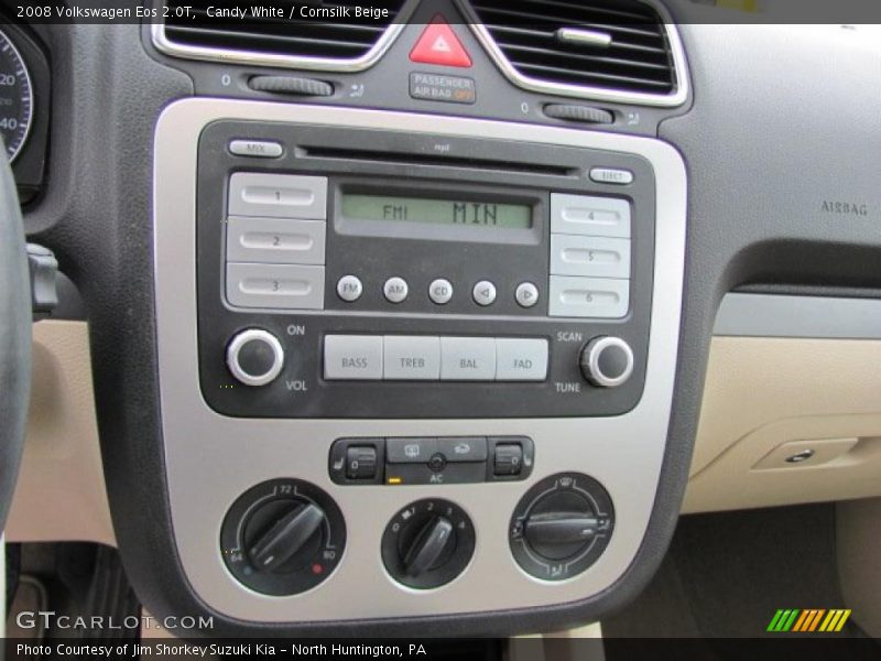 Candy White / Cornsilk Beige 2008 Volkswagen Eos 2.0T