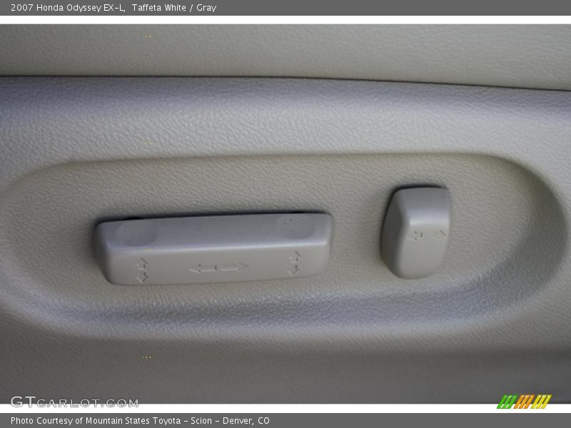 Taffeta White / Gray 2007 Honda Odyssey EX-L