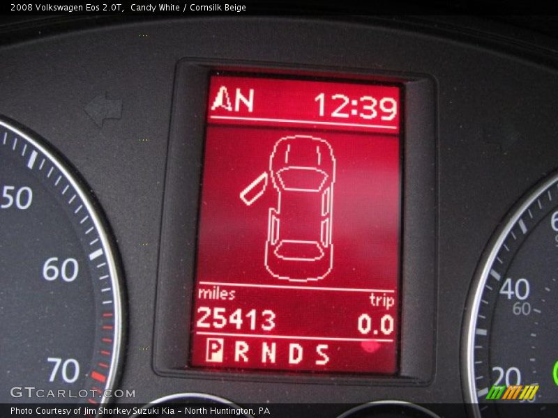 Candy White / Cornsilk Beige 2008 Volkswagen Eos 2.0T