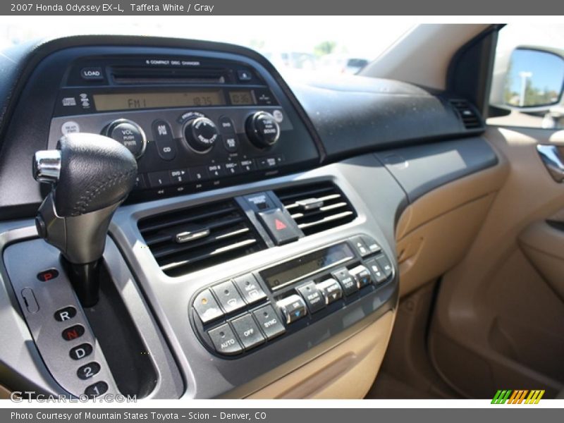 Taffeta White / Gray 2007 Honda Odyssey EX-L
