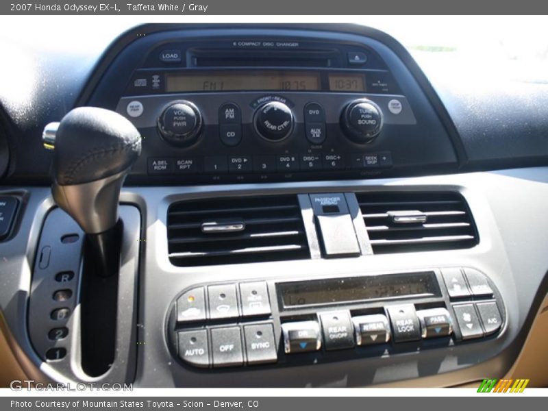 Taffeta White / Gray 2007 Honda Odyssey EX-L