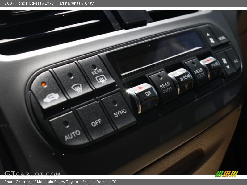 Taffeta White / Gray 2007 Honda Odyssey EX-L