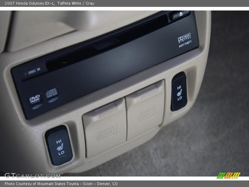 Taffeta White / Gray 2007 Honda Odyssey EX-L