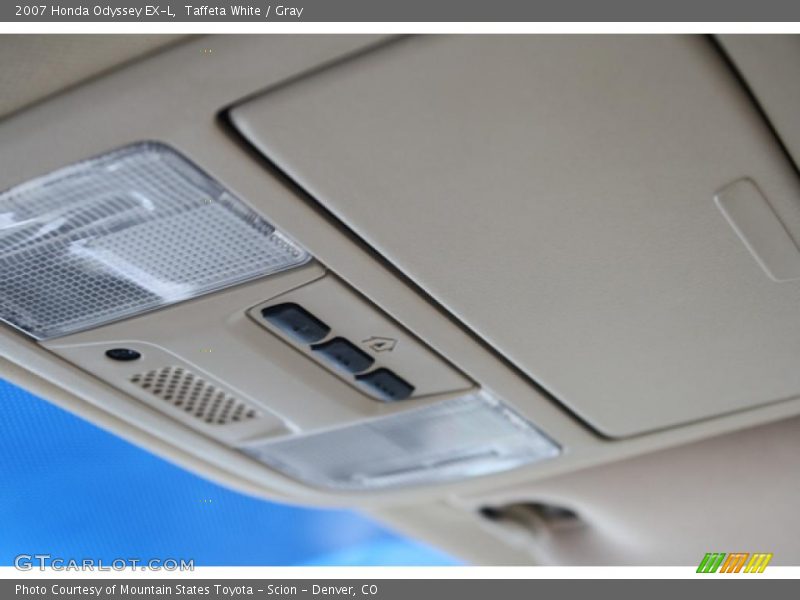 Taffeta White / Gray 2007 Honda Odyssey EX-L
