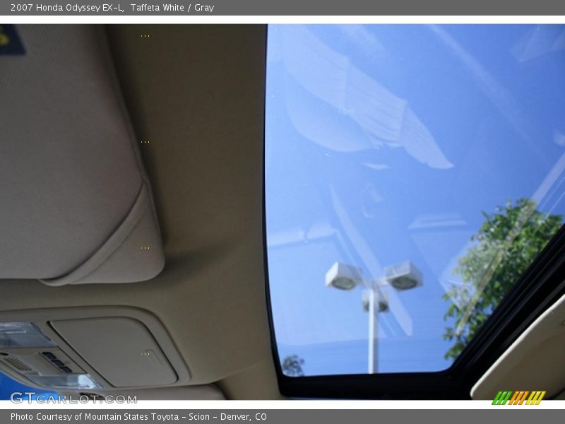 Taffeta White / Gray 2007 Honda Odyssey EX-L