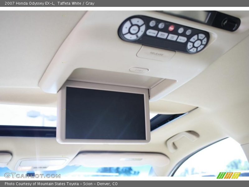 Taffeta White / Gray 2007 Honda Odyssey EX-L