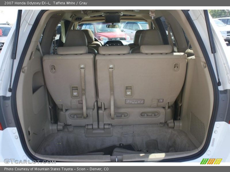 Taffeta White / Gray 2007 Honda Odyssey EX-L