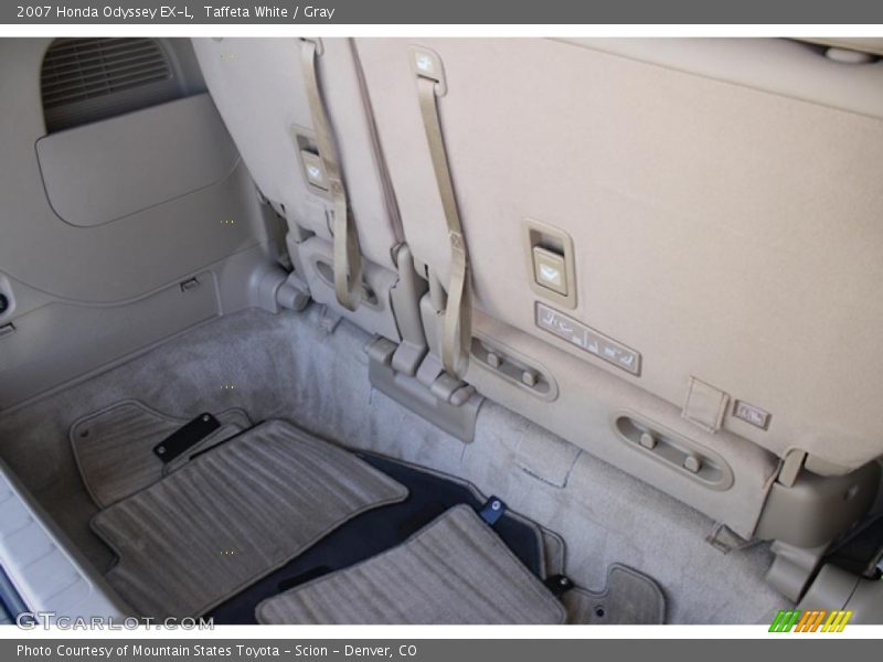 Taffeta White / Gray 2007 Honda Odyssey EX-L