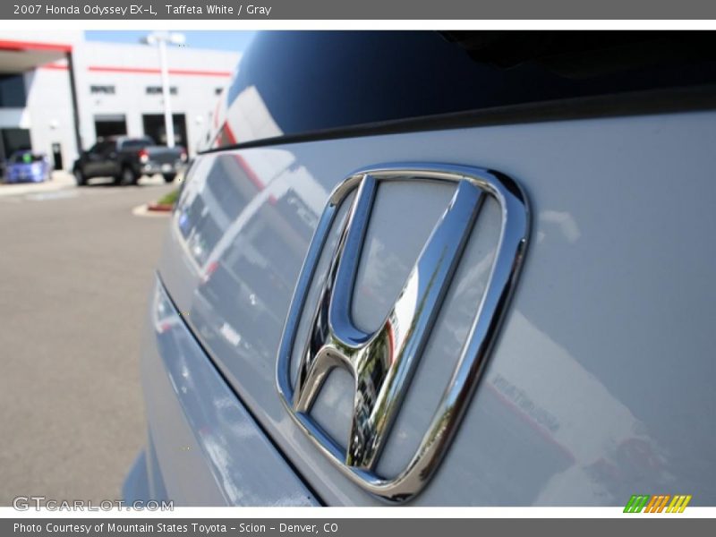 Taffeta White / Gray 2007 Honda Odyssey EX-L